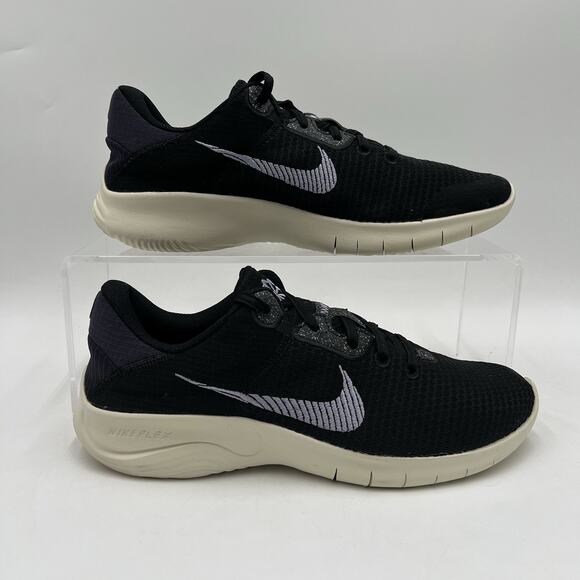 Mens Size 8.5 Nike Flex Experience Run 11 NN Black Indigo Haze Shoe DD9284 010 - Picture 1 of 5
